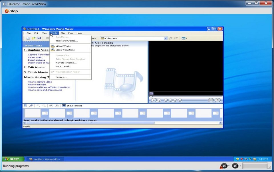 Educator - software for classroom managment - screenshot